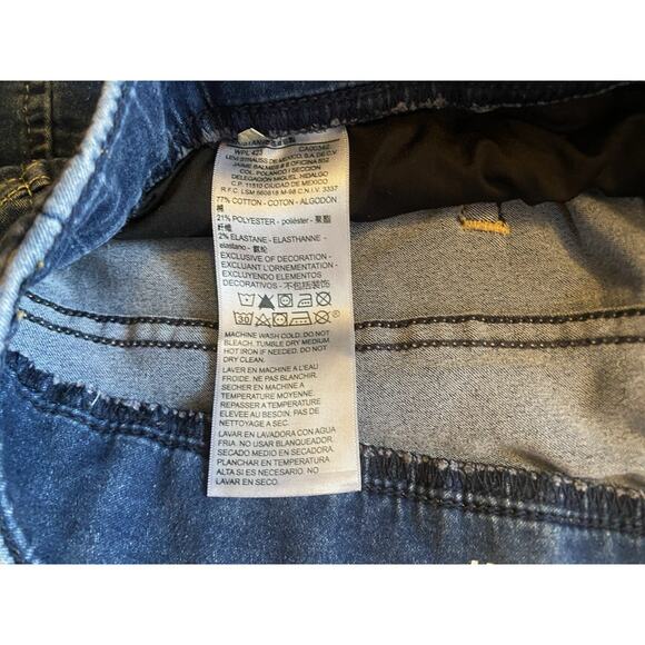 Levi Strauss Totally Shapping Slimming Jeans Women’s 14 32 X 32 Pull On Skinny - Picture 4 of 8
